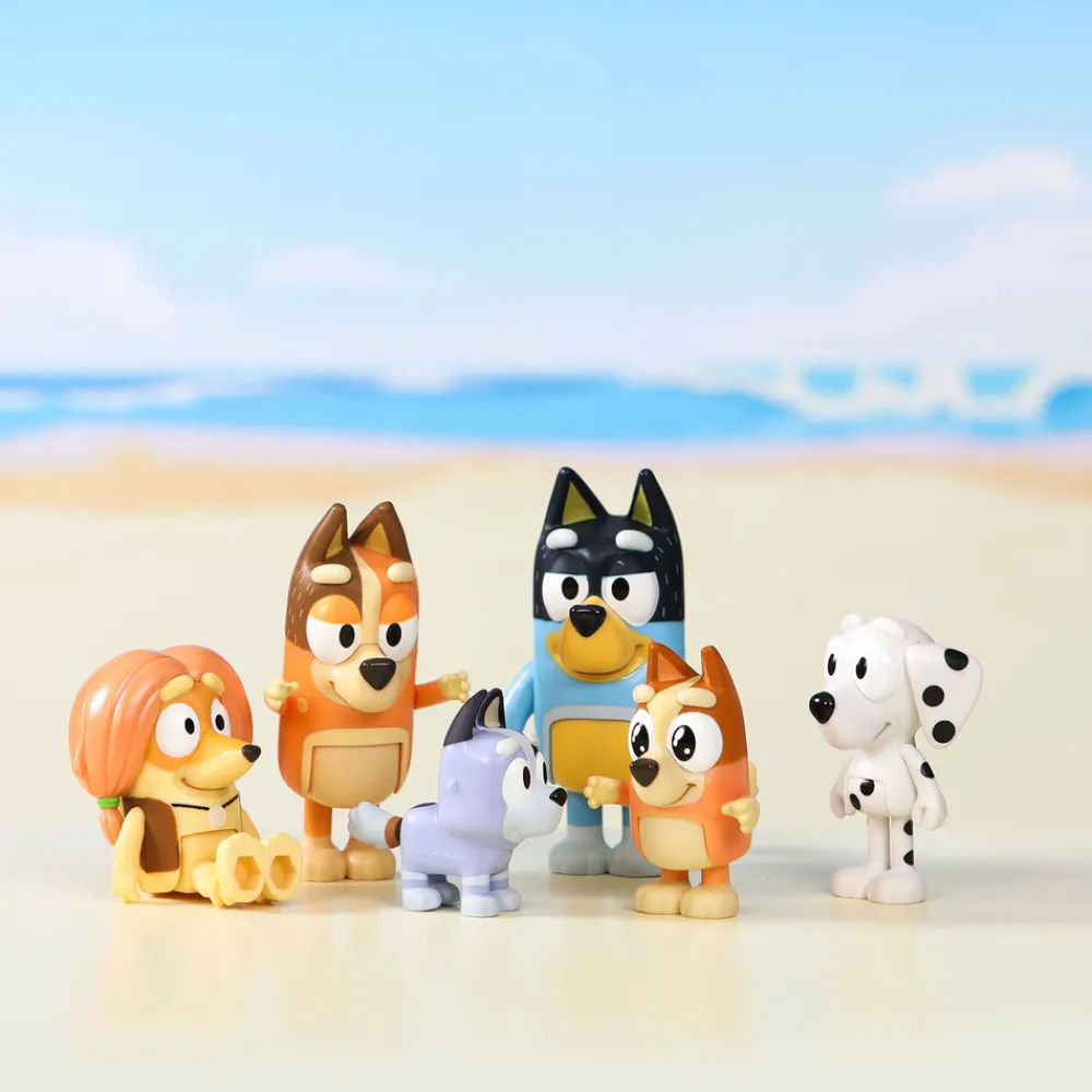 BLUEY Figurer 8 figurer pk.- Figurer