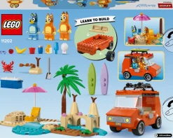 LEGO BLUEY Blueys familie-biltur til stranden 11202- Lego