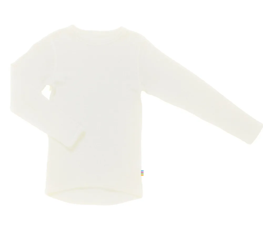 Joha Bluse m/lange ærmer - Off white- Uldoverdele|Bluser