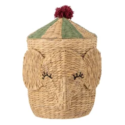 Bloomingvillemini Bobo Kurv m/låg, Natur, Vandhyacint-Børn Kurve