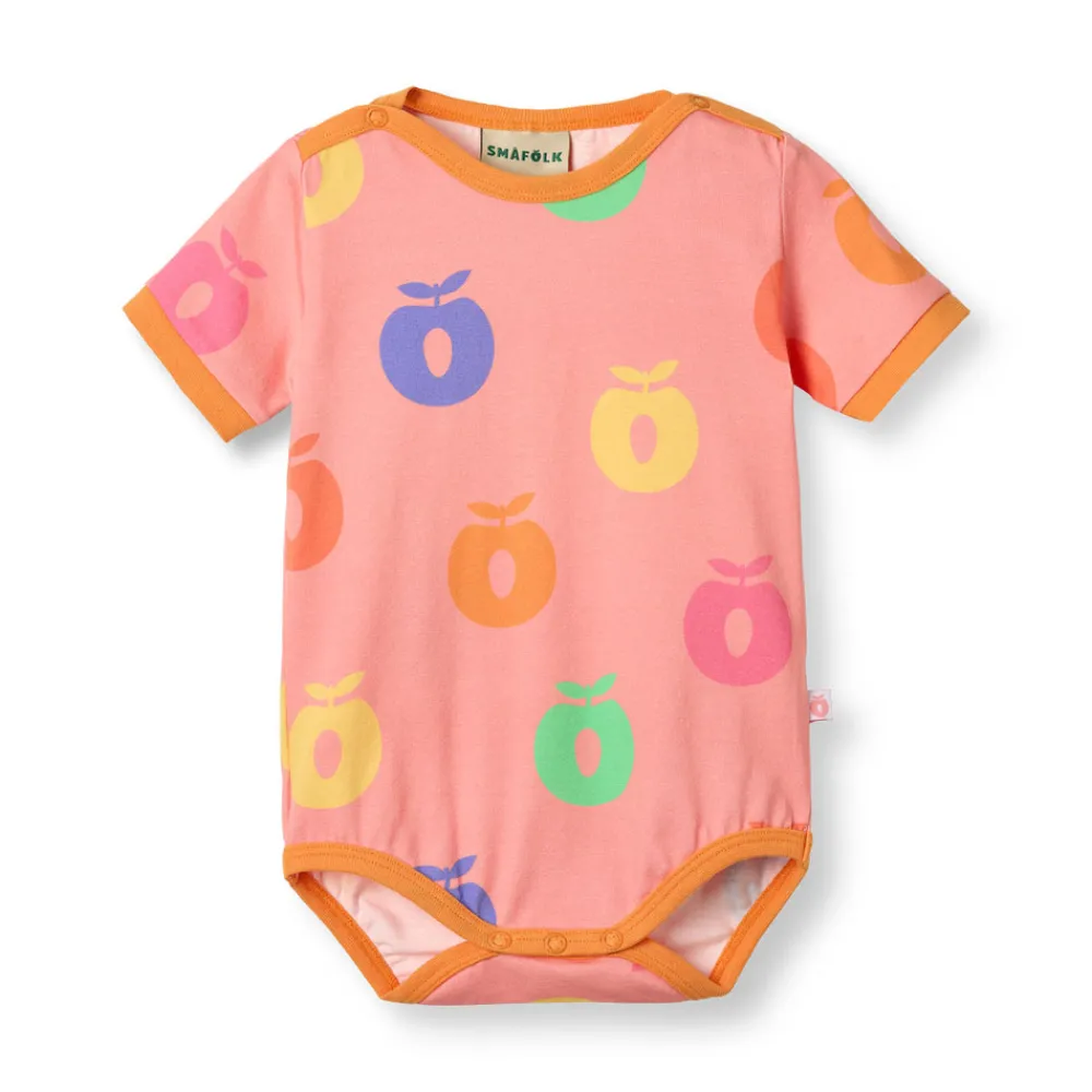 Småfolk Body kortærmet - Blossom- Bodystocking Kortærmet