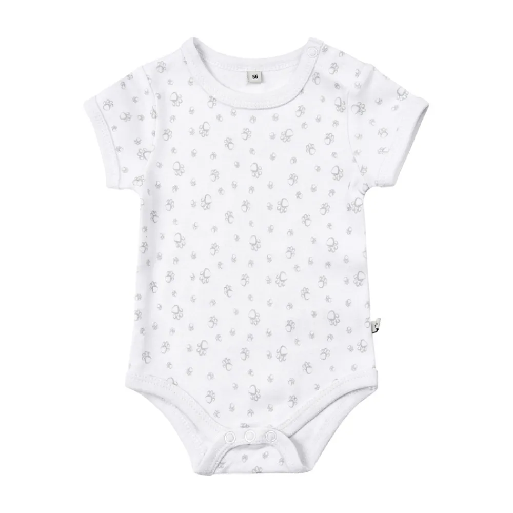 Pippi Body Kortærmet Med Print 4-Pak - 190- Multipack|Bodystocking Kortærmet