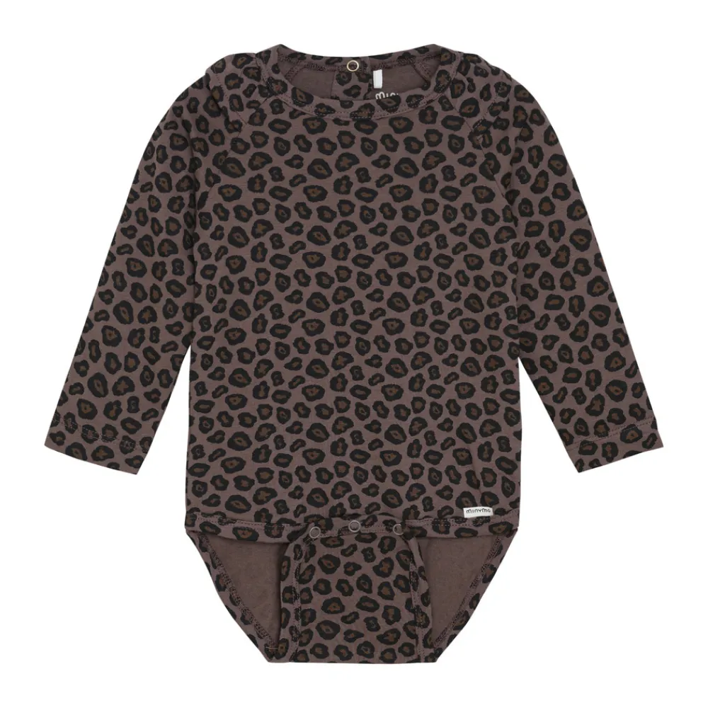 Minymo Body Langærmet - 2502- Bodystocking Langærmet