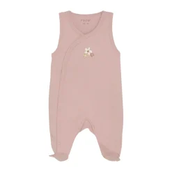 Fixoni Body langærmet m. Romper - Shadow gray- Heldragter M. Fod|Bodystocking Langærmet