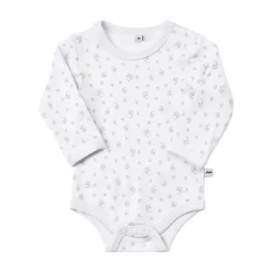 Pippi Body Langærmet Med Print 4-Pak - 190- Multipack|Bodystocking Langærmet