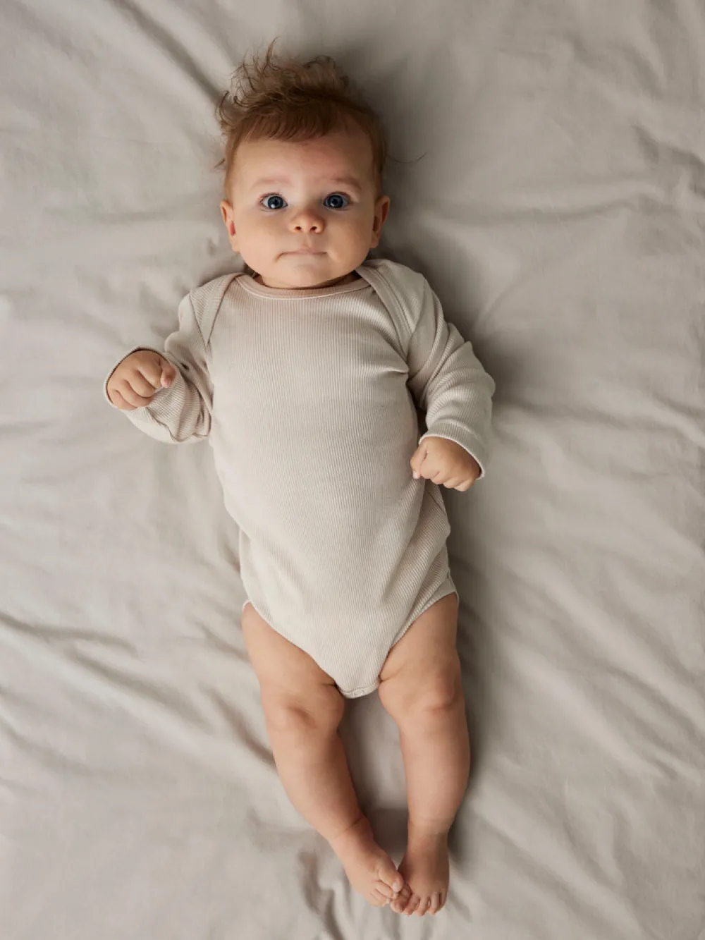 NAME IT Body 5p ls solid rib - CHINA BLUE- Multipack|Bodystocking Langærmet