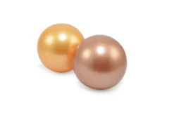 Magni Bolde plast 2 i net kobber og beige- Sansebolde