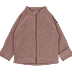 Mikk-Line Bomuld Fleece Baby Jakke - BURLWOODME- Softshell & Fleece