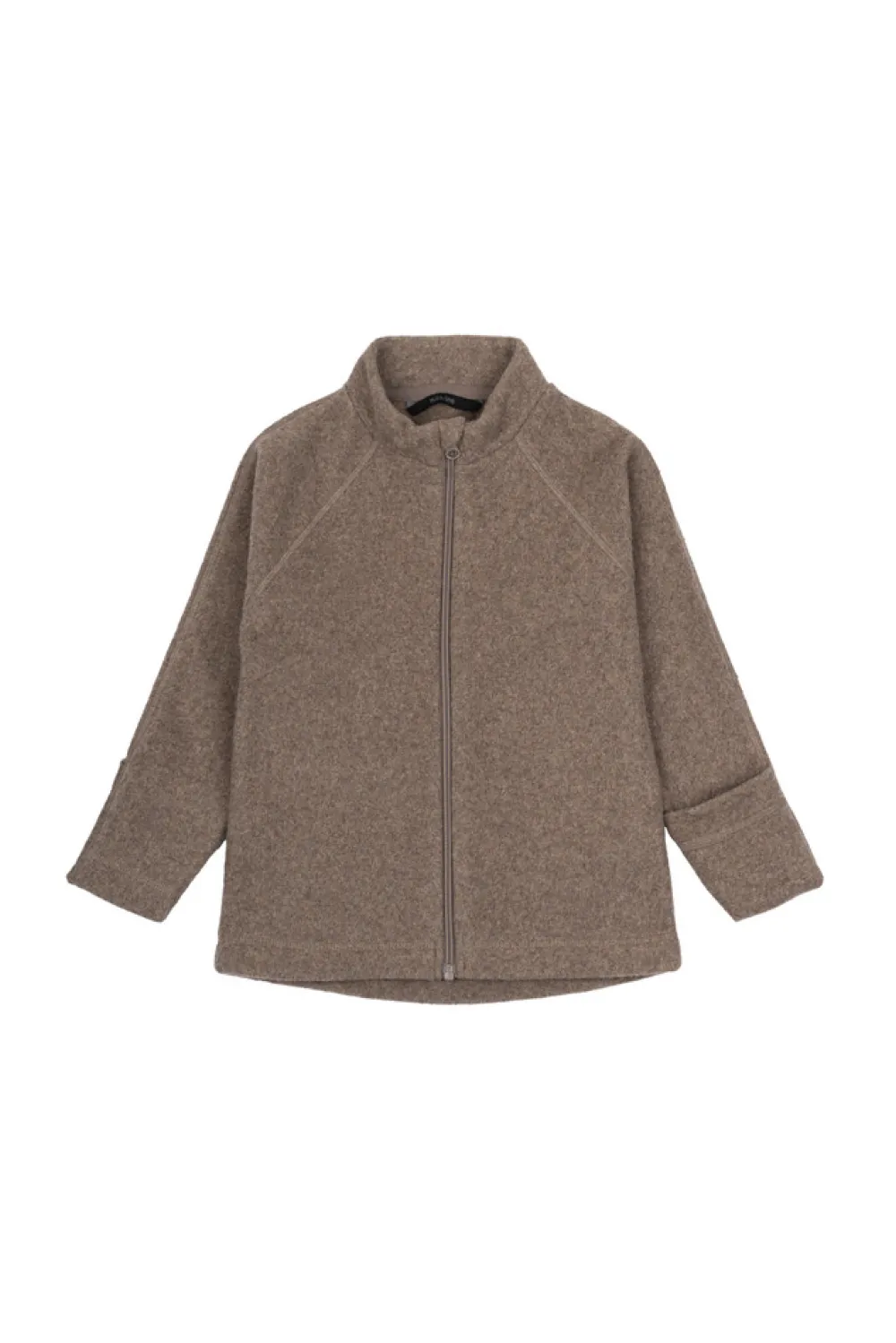 Mikk-Line Bomuld Fleece Jakke - MELANGE DENVER- Softshell & Fleece