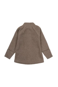 Mikk-Line Bomuld Fleece Jakke - MELANGE DENVER- Softshell & Fleece