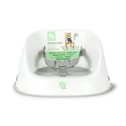 Ingenuity Booster babysæde - Simplicity Seat - Grey-Børn Børneborde & Stole