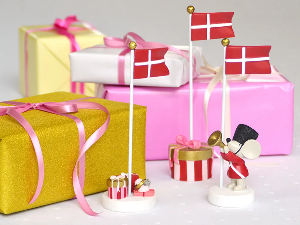 Kids By Friis Bordflag, mus med trompet-Børn Fødselsdagstoge