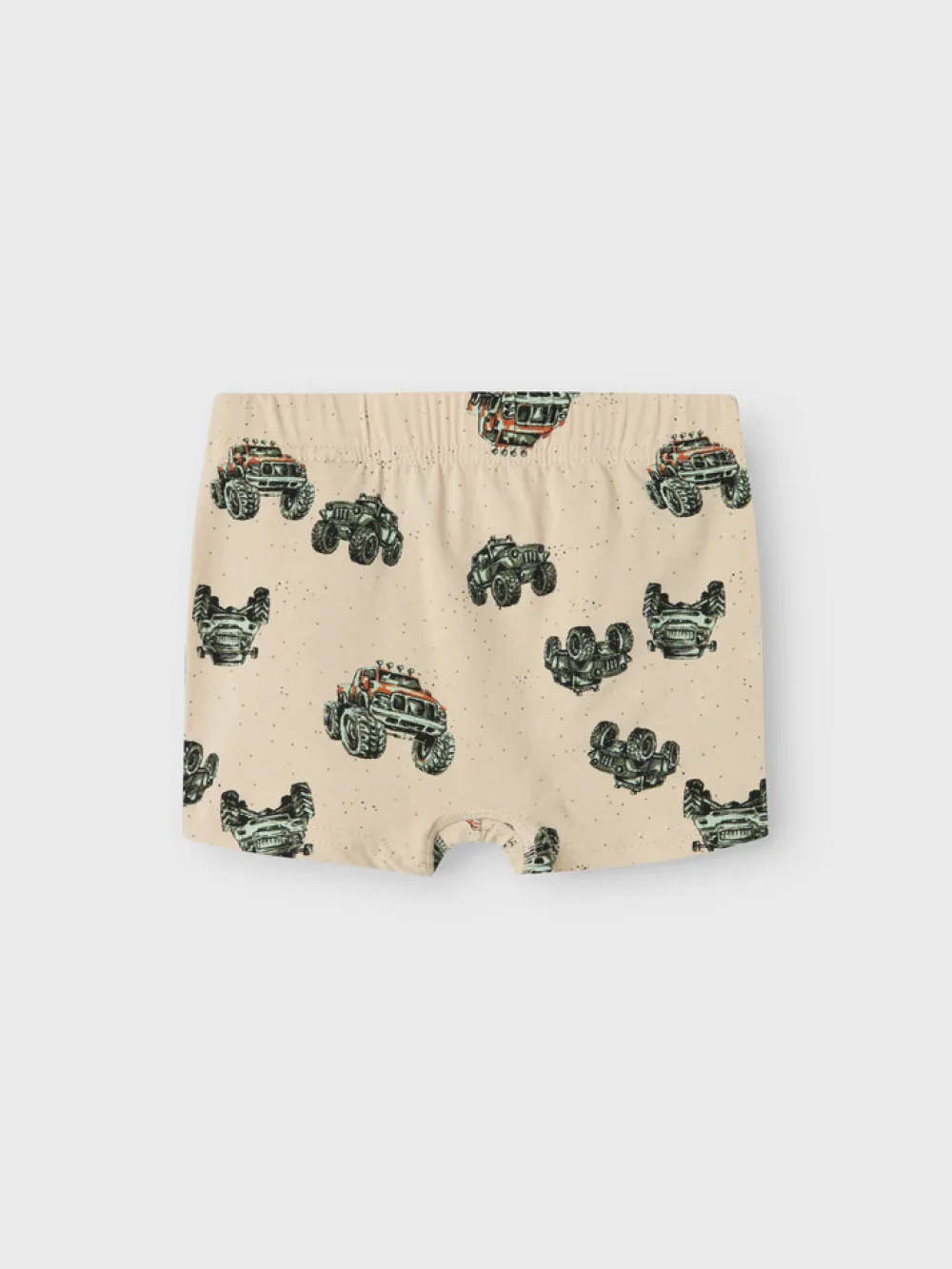 NAME IT Boxer Shorts 3P Monster Truck - Peyote- Undertøj