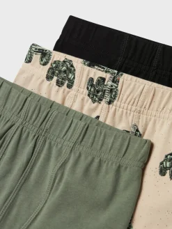 NAME IT Boxer Shorts 3P Monster Truck - Peyote- Undertøj