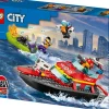 LEGO® Brandvæsnets redningsbåd 60373 City- Lego