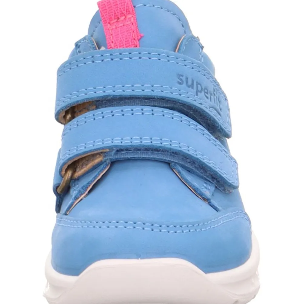 Superfit BREEZE - BLUEPINK- Sneakers Med Velcro|Begyndersko