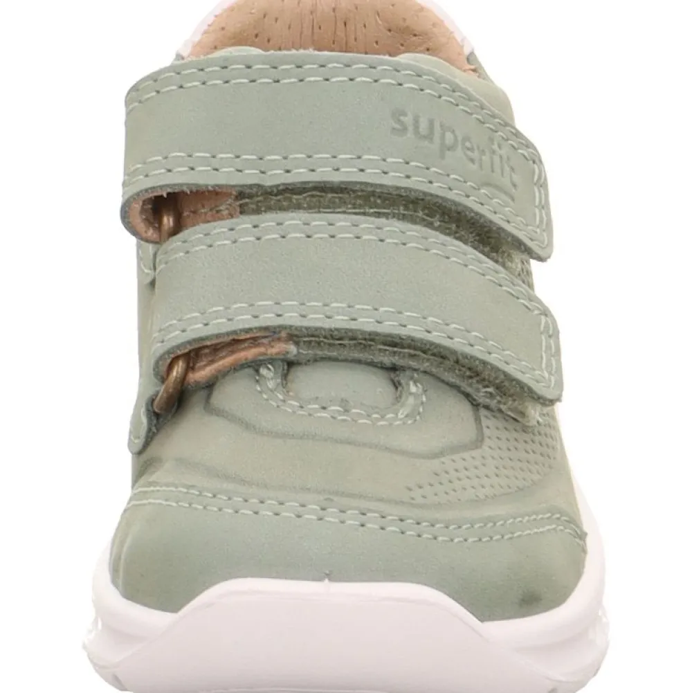 Superfit BREEZE - GREENYELLO- Sneakers Med Velcro|Begyndersko