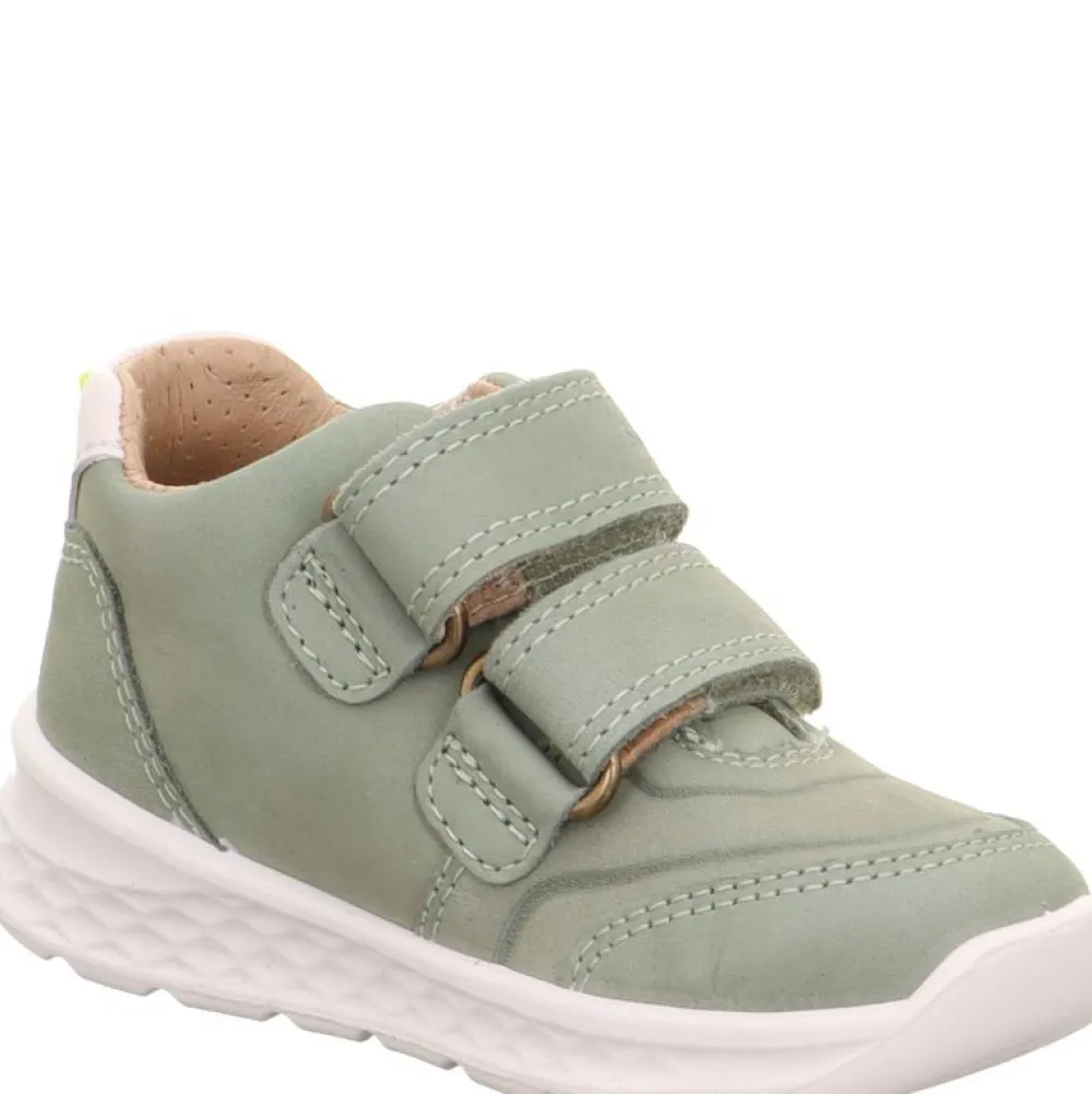 Superfit BREEZE - GREENYELLO- Sneakers Med Velcro|Begyndersko