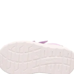 Superfit BREEZE - LILAGREEN- Sneakers Med Velcro|Begyndersko