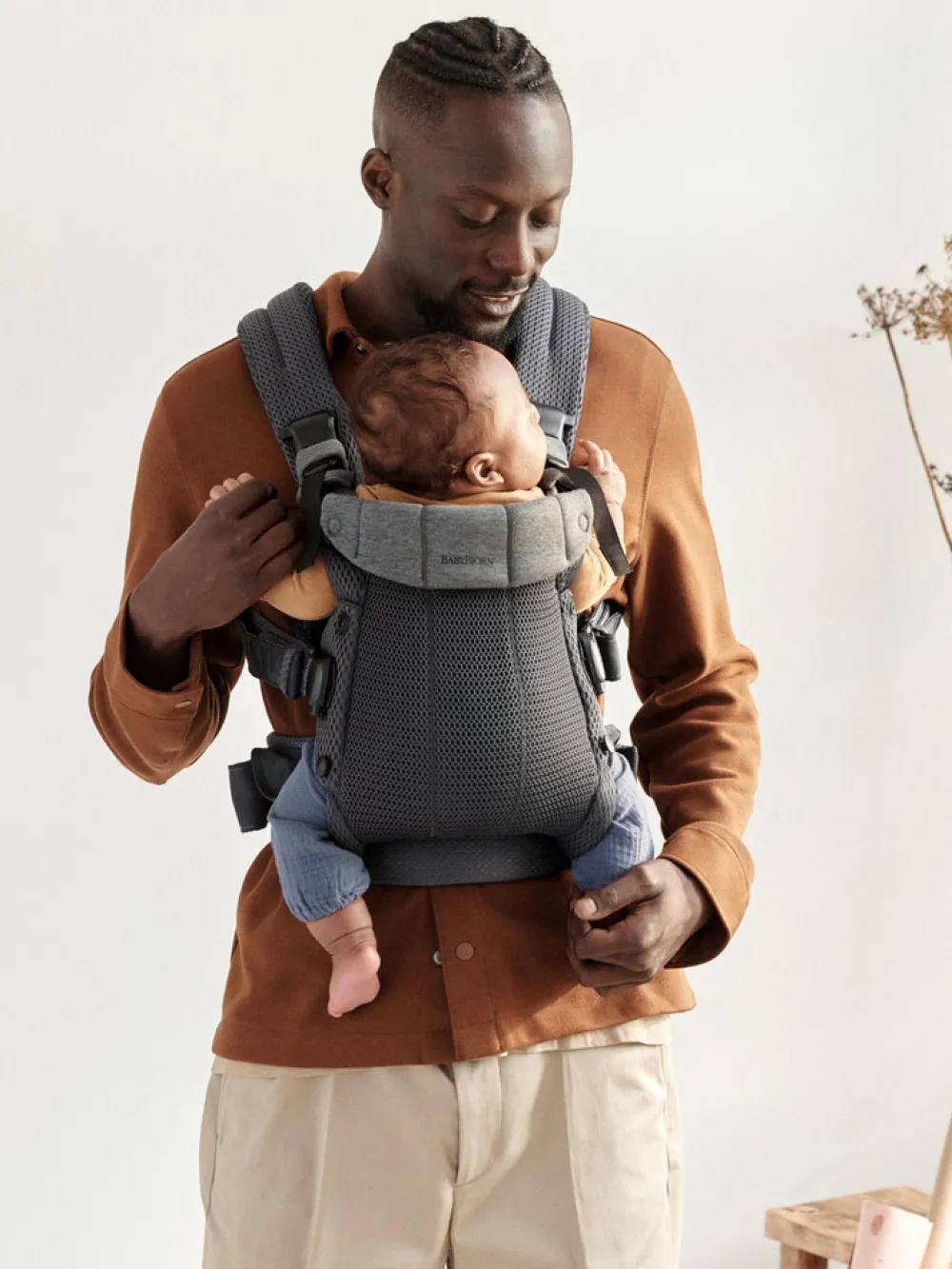 BabyBjörn Bæresele Harmony - 3D-mesh, Antracitgrå- Bæreseler & Vikler