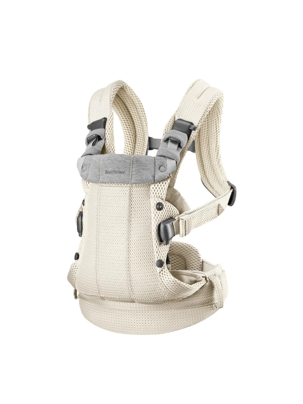 BabyBjörn Bæresele Harmony - 3D-mesh, Cremefarvet- Bæreseler & Vikler