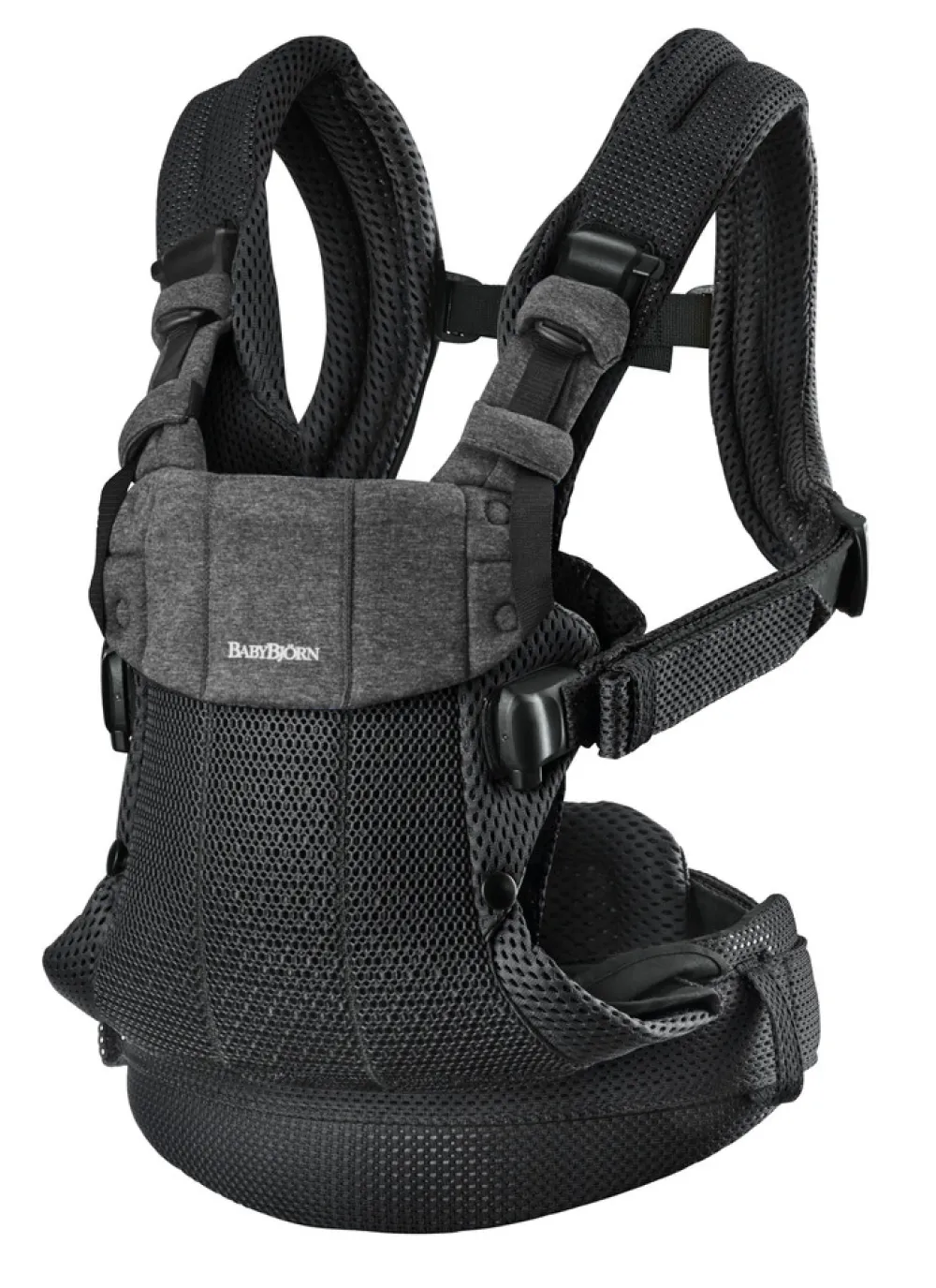 BabyBjörn Bæresele Harmony - 3D-mesh, Sort- Bæreseler & Vikler