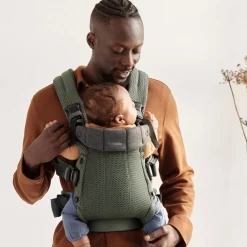 BabyBjörn Bæresele Harmony 3D Mesh - Mørkegrøn- Bæreseler & Vikler