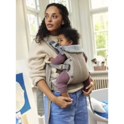 BabyBjörn Bæresele Harmony, 3D mesh, Gråbeige- Bæreseler & Vikler