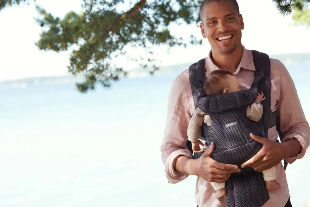 BabyBjörn Bæresele Move - 3D-mesh, Antracitgrå- Bæreseler & Vikler