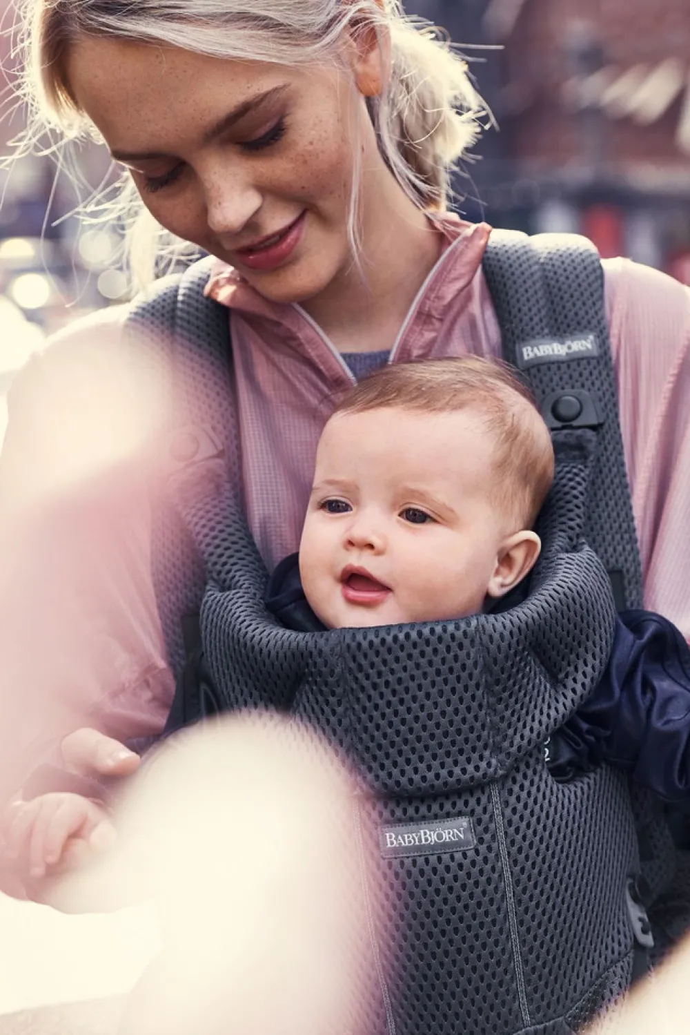 BabyBjörn Bæresele Move - 3D-mesh, Antracitgrå- Bæreseler & Vikler