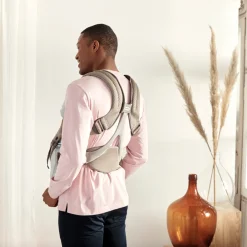 BabyBjörn Bærsele Move - Gråbeige 3D Mesh- Bæreseler & Vikler