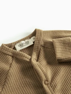 MarMar Copenhagen Bruno Langærmet Body - Dark bronze- Bodystocking Langærmet