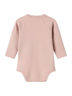 MarMar Copenhagen Bruno Langærmet Body - Faded rose- Bodystocking Langærmet