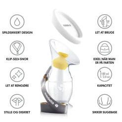 Medela Brystmælksopsamler i silikone- Brystpumper