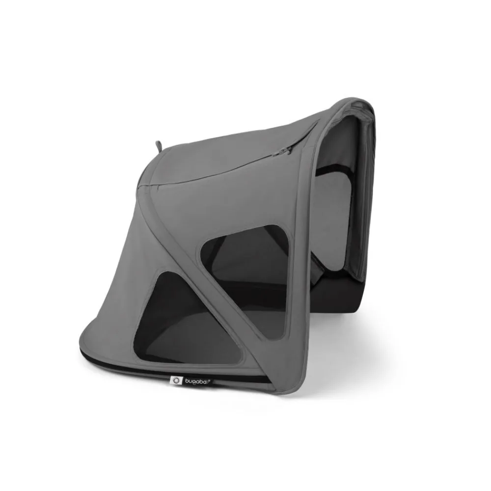 Bugaboo Fox 5 breezy sun canopy - moon grey- Solskærme & Kalecher