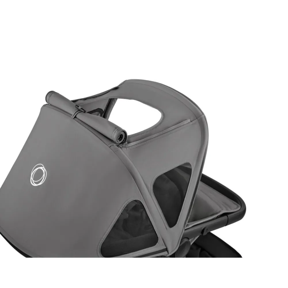 Bugaboo Fox 5 breezy sun canopy - moon grey- Solskærme & Kalecher