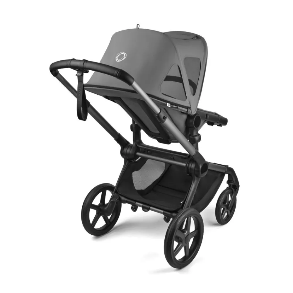 Bugaboo Fox 5 breezy sun canopy - moon grey- Solskærme & Kalecher