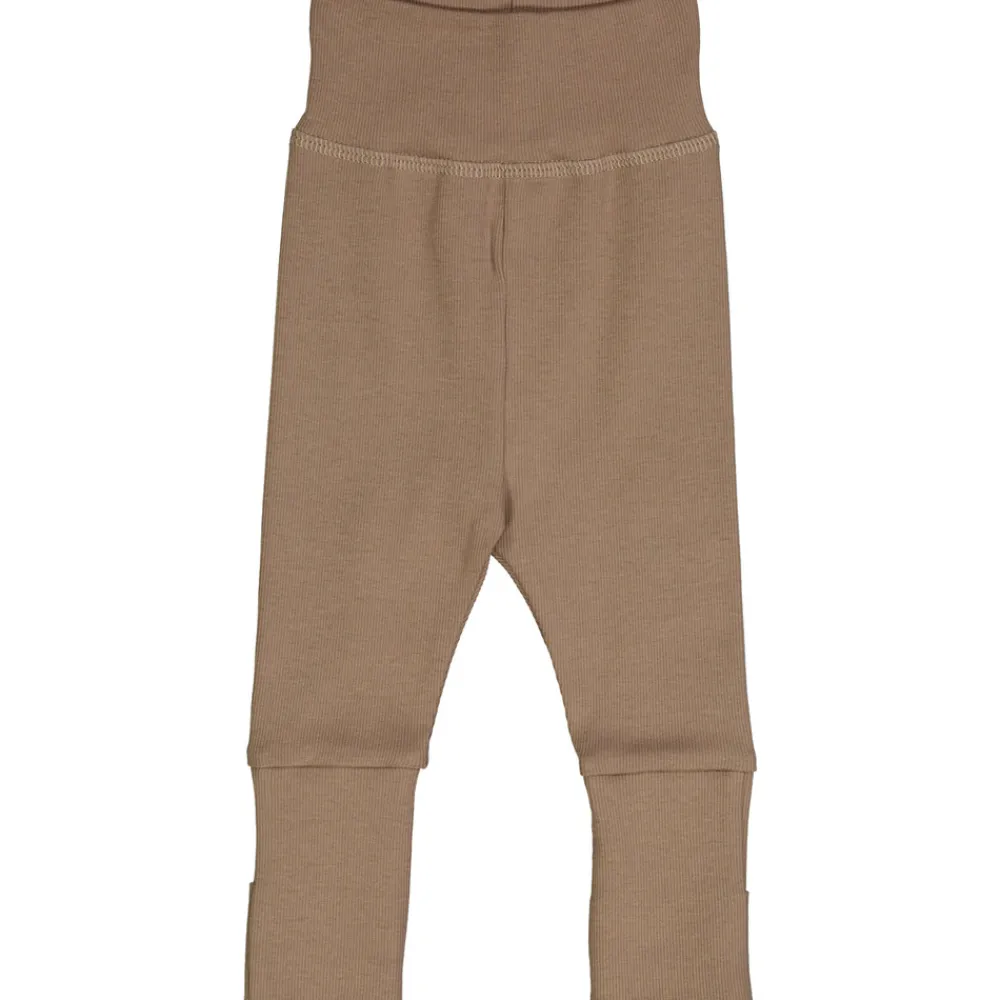 Müsli Bukser med foldbare fødder - Walnut- Bukser