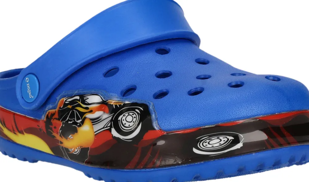 ZIG ZAG Burundi Sandal med lys - Strong Blue- Sandaler Med Blink|Sandaler Med Lys