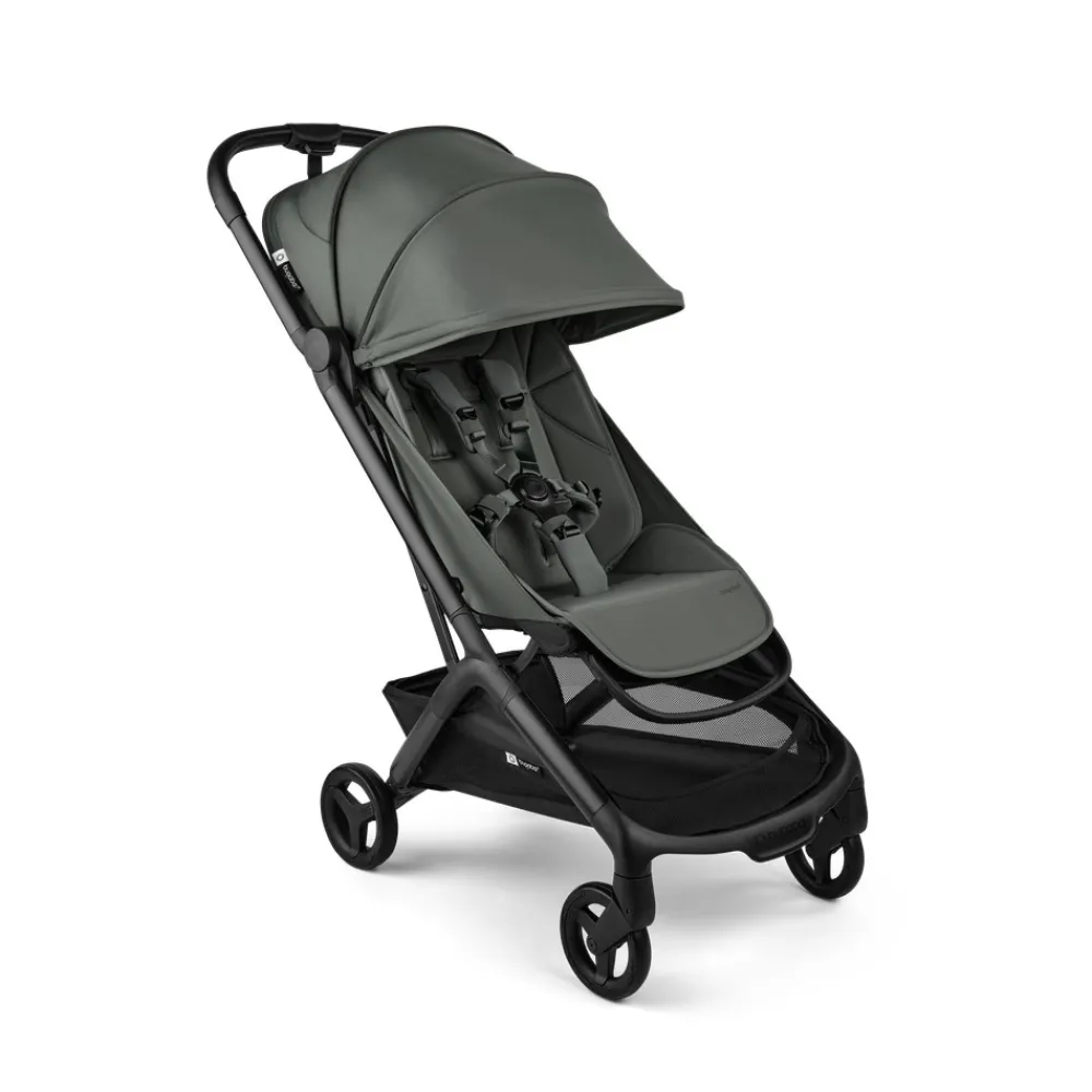 Bugaboo Butterfly 2 complete - Black/Forest Green- Klapvogne Med Flade Sæder|Rejseklapvogne