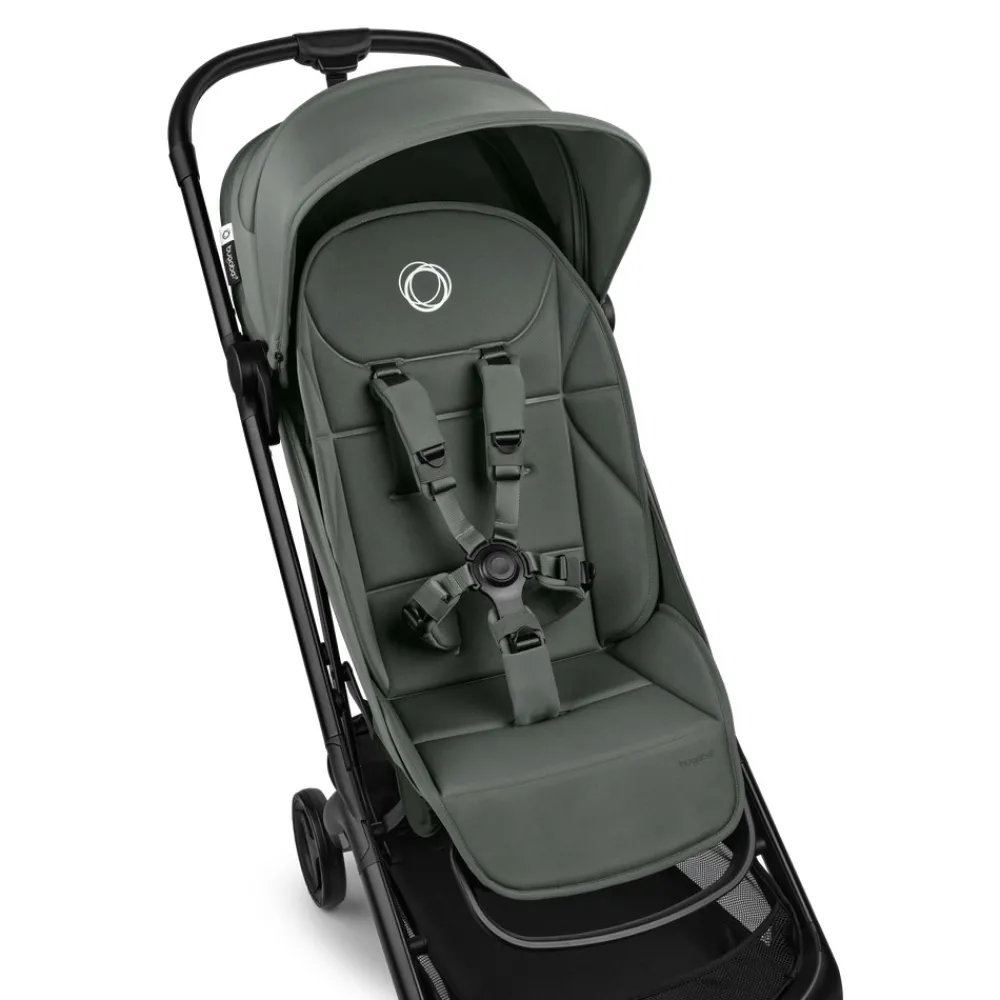 Bugaboo Butterfly 2 complete - Black/Forest Green- Klapvogne Med Flade Sæder|Rejseklapvogne