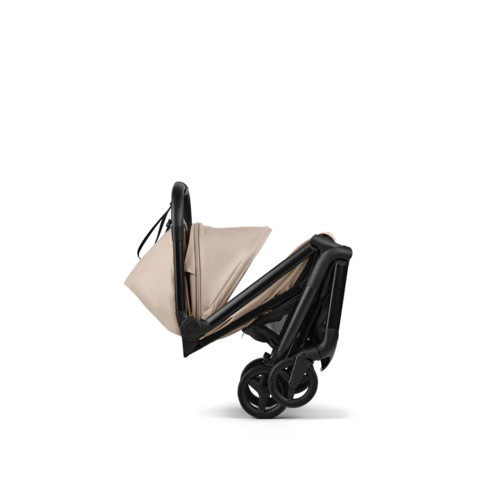 Bugaboo Butterfly 2 complete - Black/Desert Taupe- Klapvogne Med Flade Sæder|Rejseklapvogne