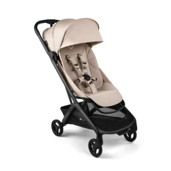Bugaboo Butterfly 2 complete - Black/Desert Taupe- Klapvogne Med Flade Sæder|Rejseklapvogne