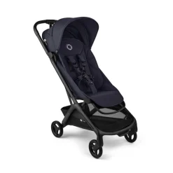 Bugaboo Butterfly 2 complete - Black/Deep Indigo- Klapvogne Med Flade Sæder|Rejseklapvogne