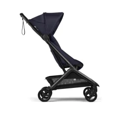 Bugaboo Butterfly 2 complete - Black/Deep Indigo- Klapvogne Med Flade Sæder|Rejseklapvogne