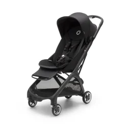 Bugaboo Butterfly complete - midnight black/black- Klapvogne Med Ergonomiske Sæder|Rejseklapvogne
