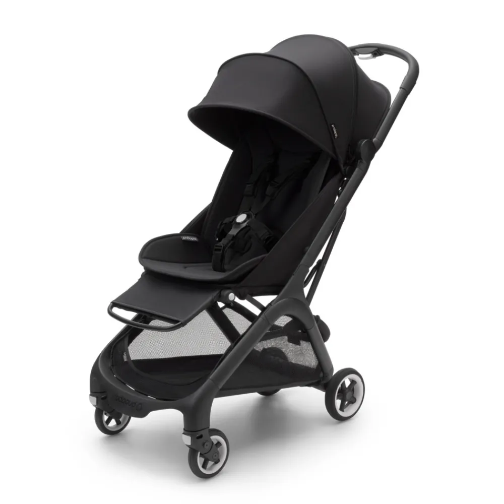 Bugaboo Butterfly complete - midnight black/black- Klapvogne Med Ergonomiske Sæder|Rejseklapvogne