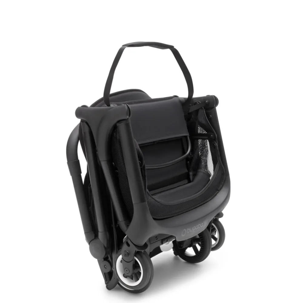 Bugaboo Butterfly complete - midnight black/black- Klapvogne Med Ergonomiske Sæder|Rejseklapvogne