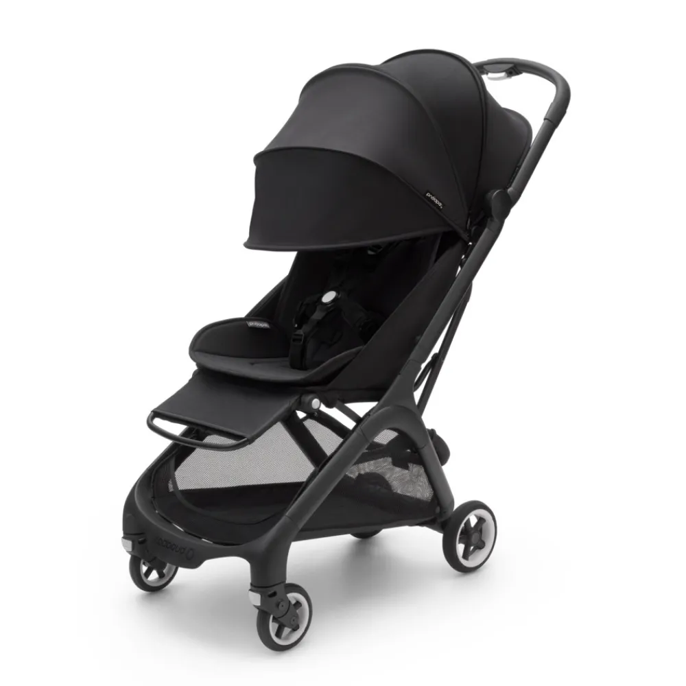 Bugaboo Butterfly complete - midnight black/black- Klapvogne Med Ergonomiske Sæder|Rejseklapvogne