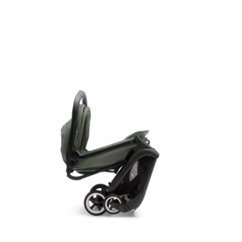 Bugaboo Butterfly inkl. transporttaske - forest green- Klapvogne Med Ergonomiske Sæder|Rejseklapvogne